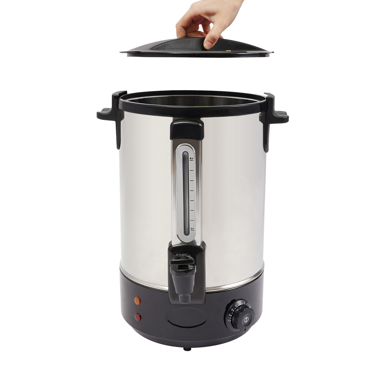 Coffee Dispenser Stainless Steel Insulation Barrel Hot Coffee Dispenser 1800 W