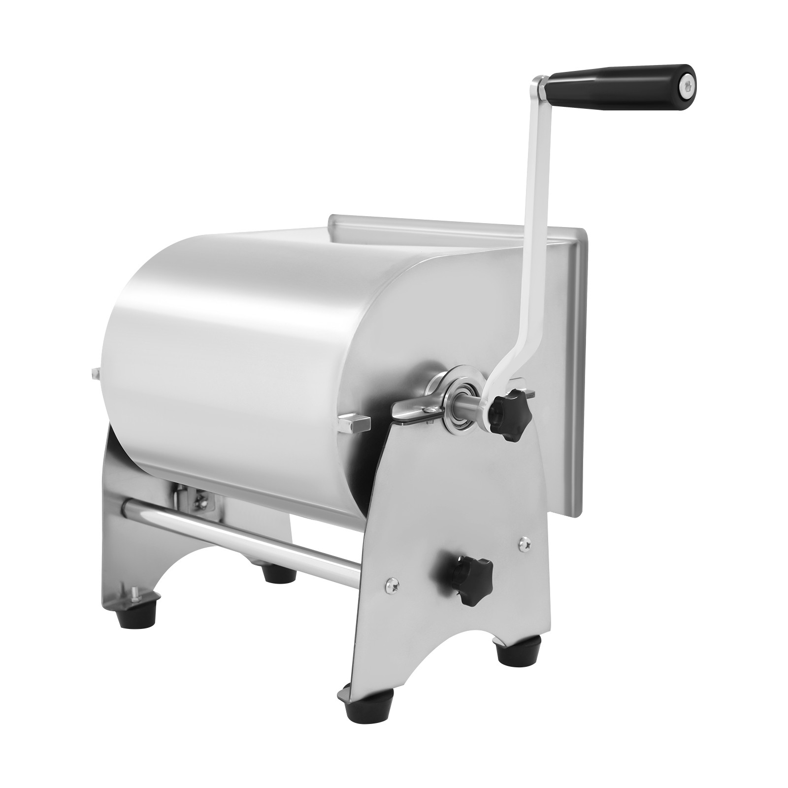 Manual Meat Mixer Stainless Steel 10kg/22lbs Meat Mixing Hopper 90° Tilt