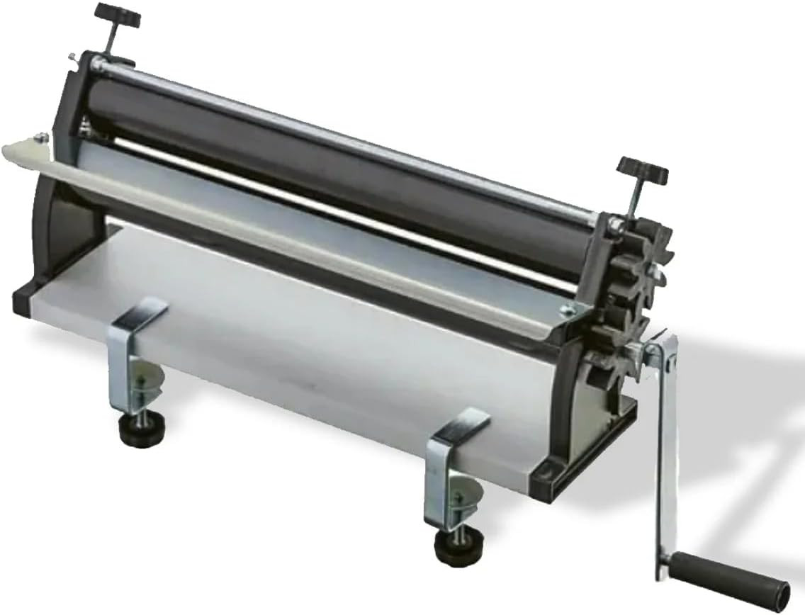 18-Inch Pizza Dough Roller Machine with Hand Crank – Pasta Maker, Dough Sheeter