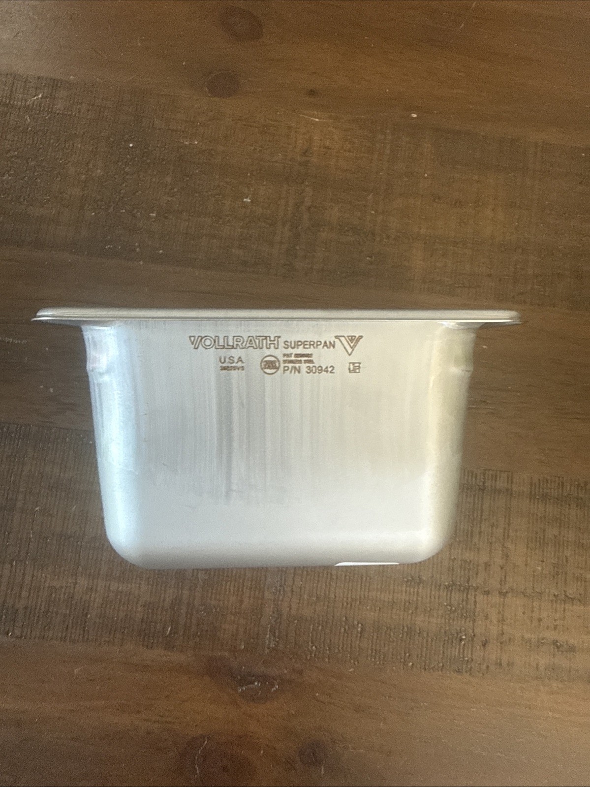 Vollrath 30942 Super Pan V S/S 1/9 Size x 4″ D Food Pan
