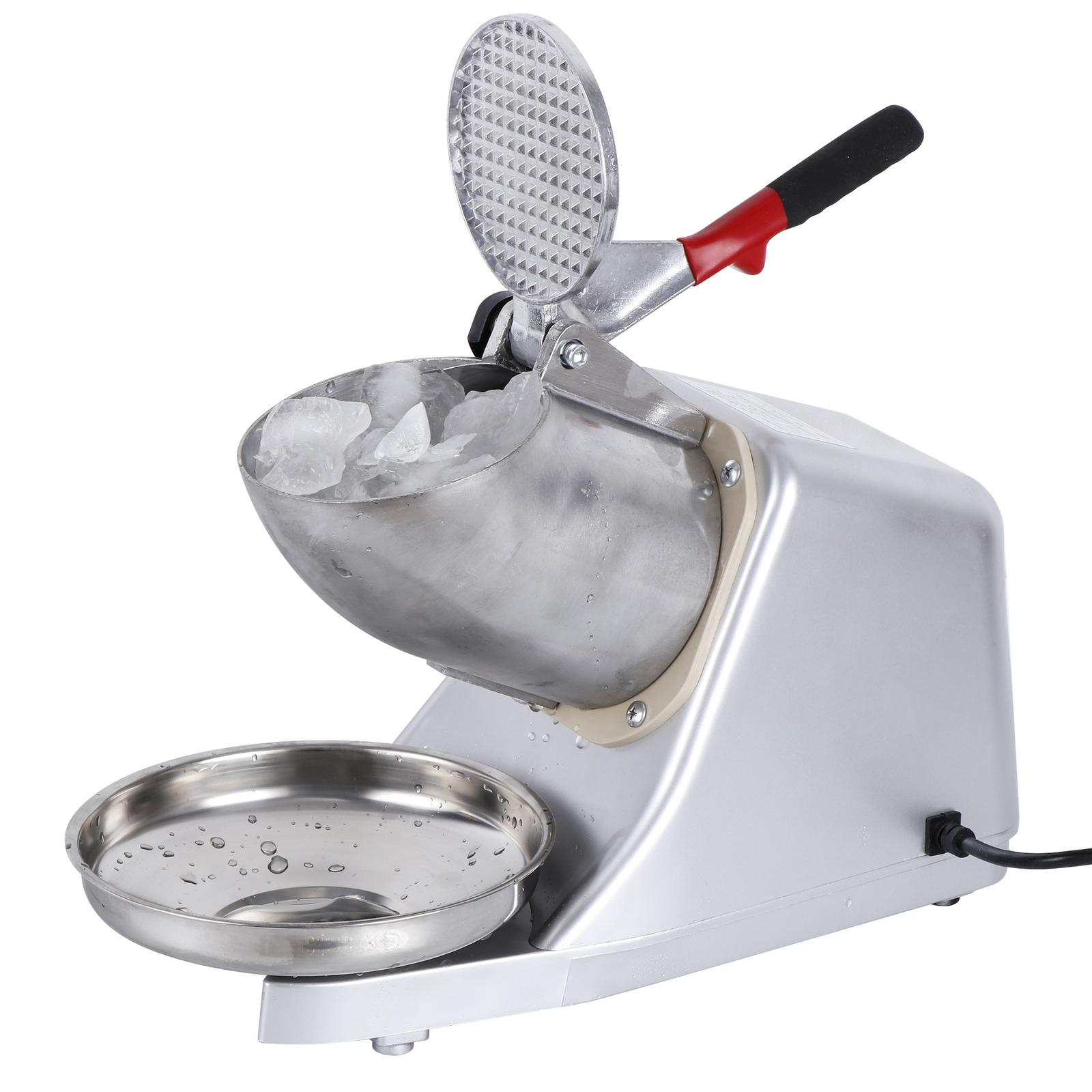 143 lbs Summer Electric Ice Crusher Shaver Machine Snow Cone Maker Shaved Ice