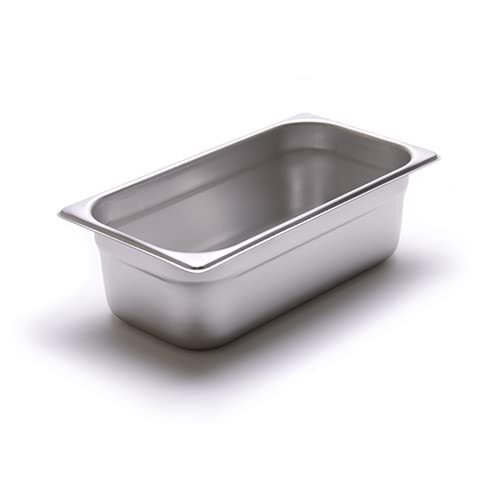 Allied Buying Corp CAST-1304 Steam Table Pan – 24 Gauge, Stainless Steel