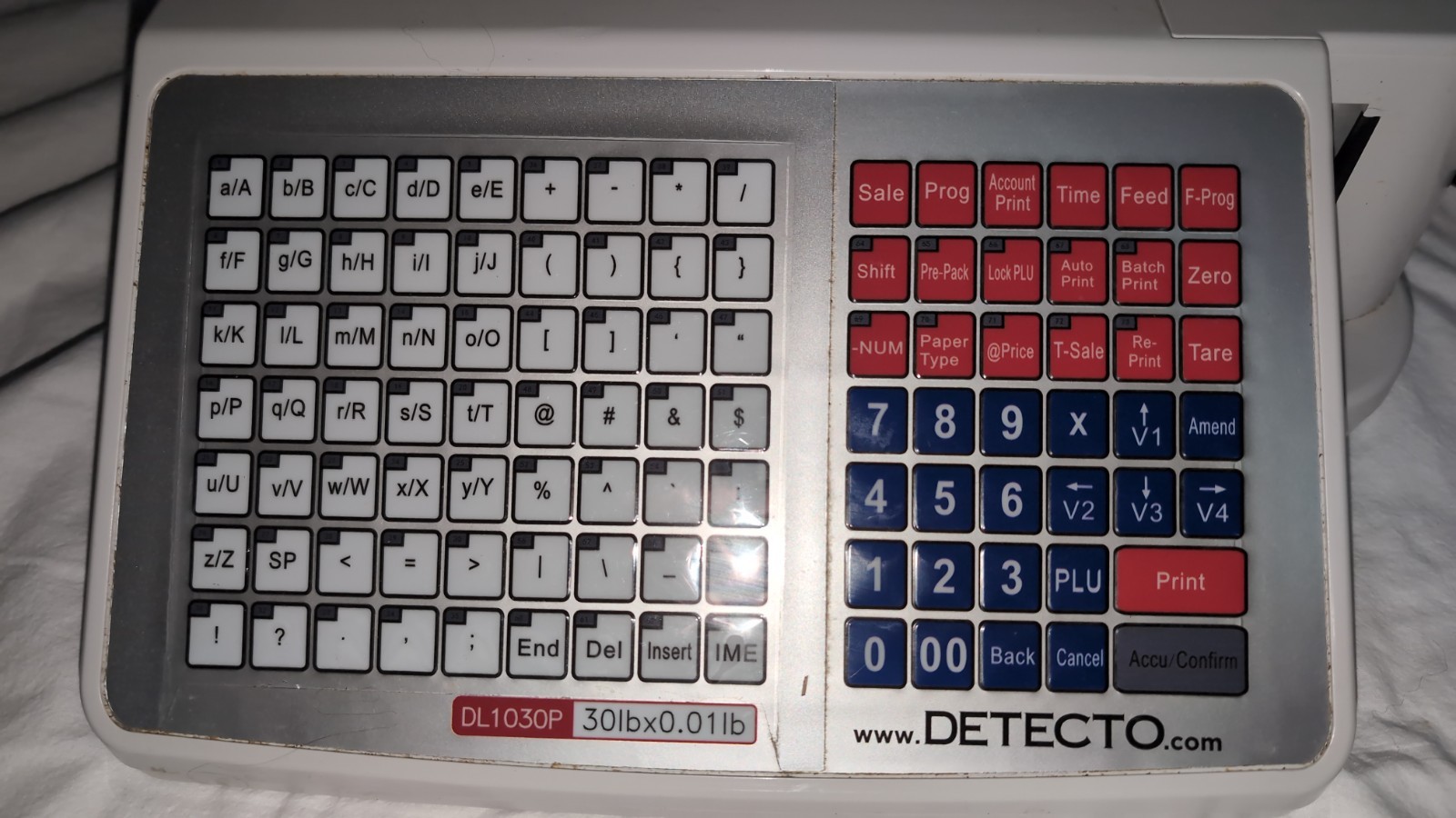 Cardinal Detecto DL1030P 30 lb. Digital Price Computing Scale