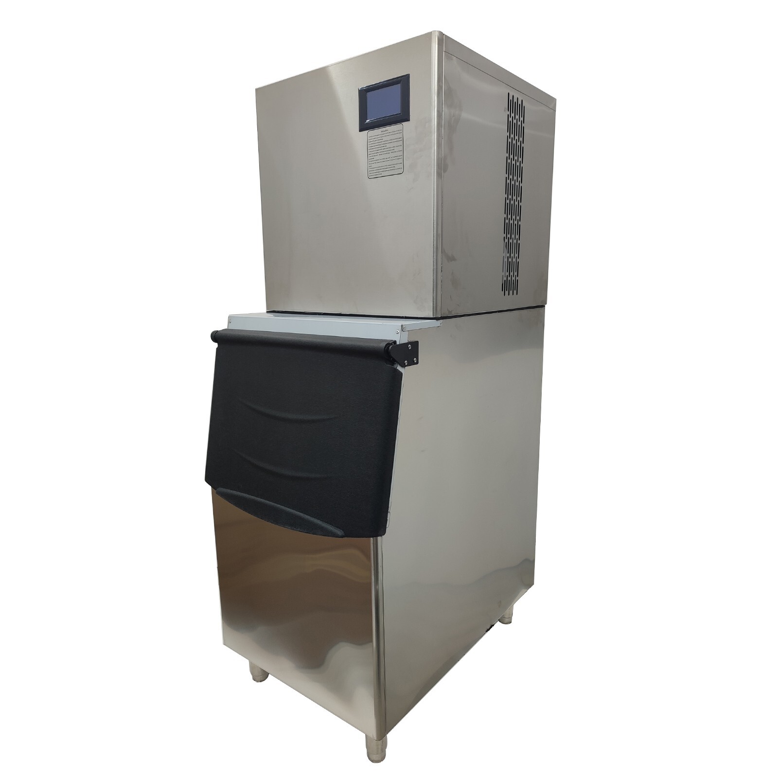 250KG/24H 110V Ice Maker Commercial Air Cooling Ice Cube Machine 100KG Storage
