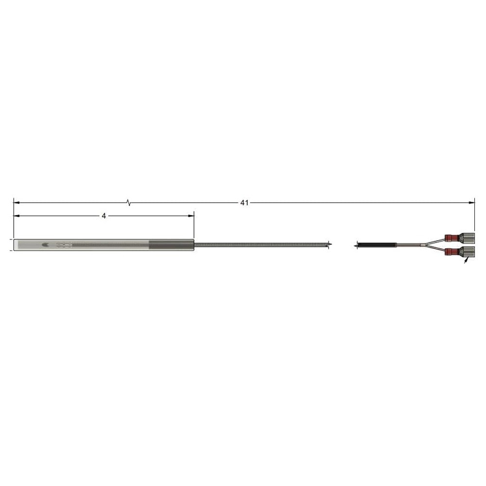 Replacement Temperature Probe for Commercial Ovens Vulcan Hart 353589-1 USA