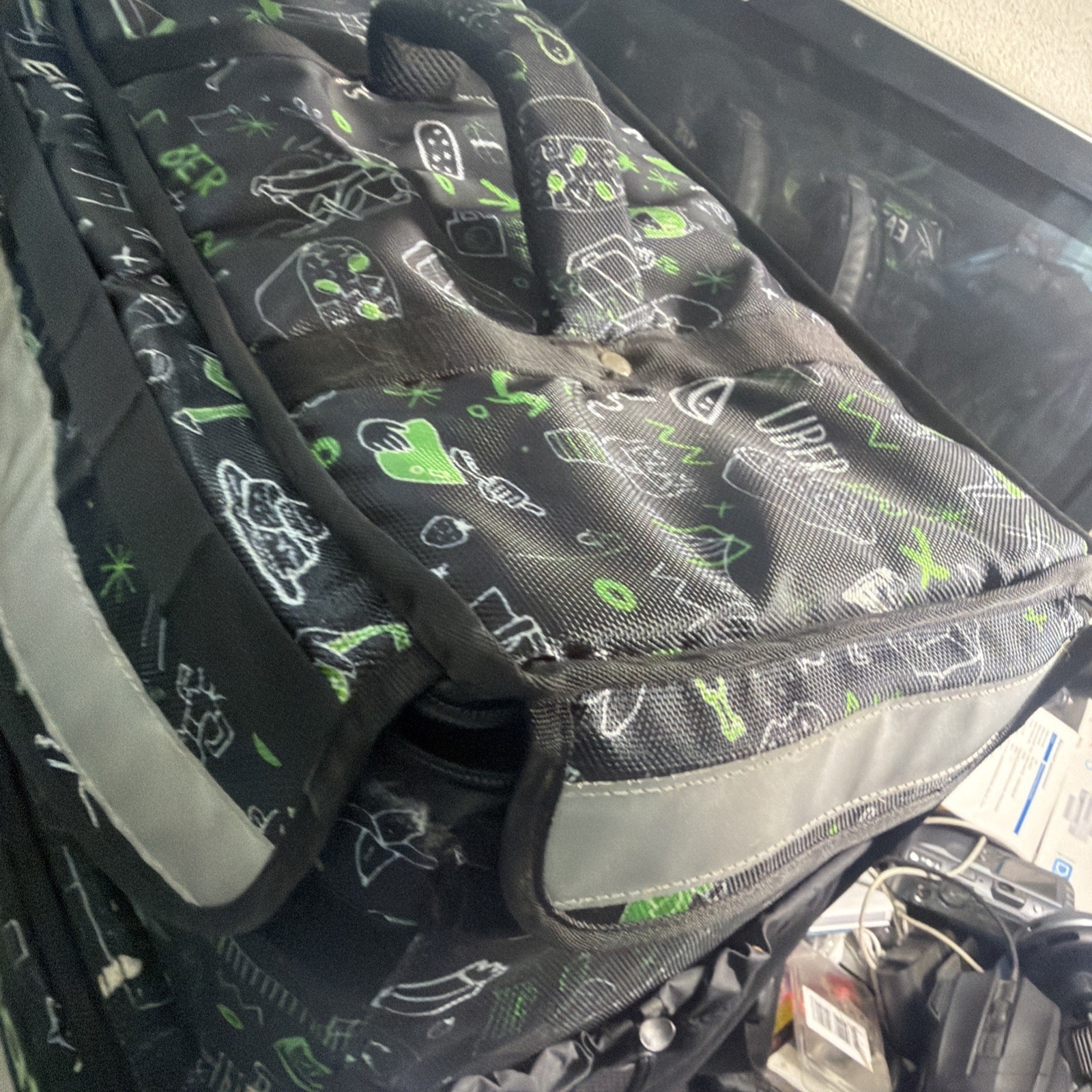UberEats Limited Edition Artist Series Delivery Bag BackPack W/ Door Dash Bag