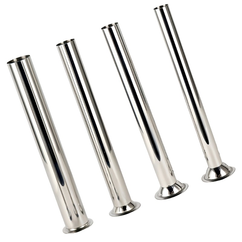4pcs Stainless Steel Sausage Stuffer Parts for Home Kitchen and Small Restaurant