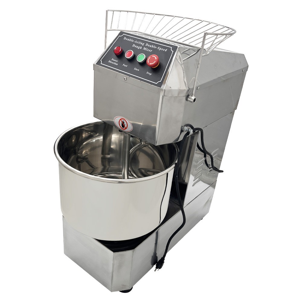 27*14*35in 30L Full Stainless Steel Double Action Double Speed Dough Mixer 110V