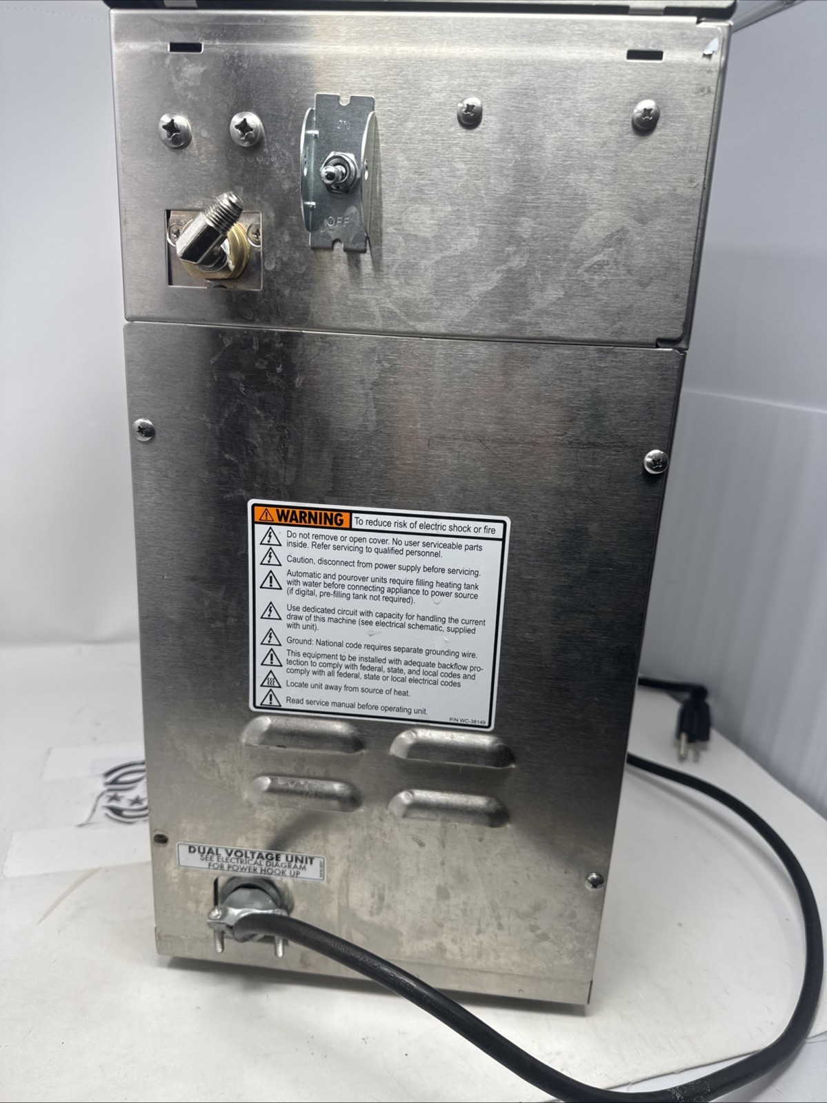 Curtis D500GT63A000 G3 Airpot Coffee Brewer J5