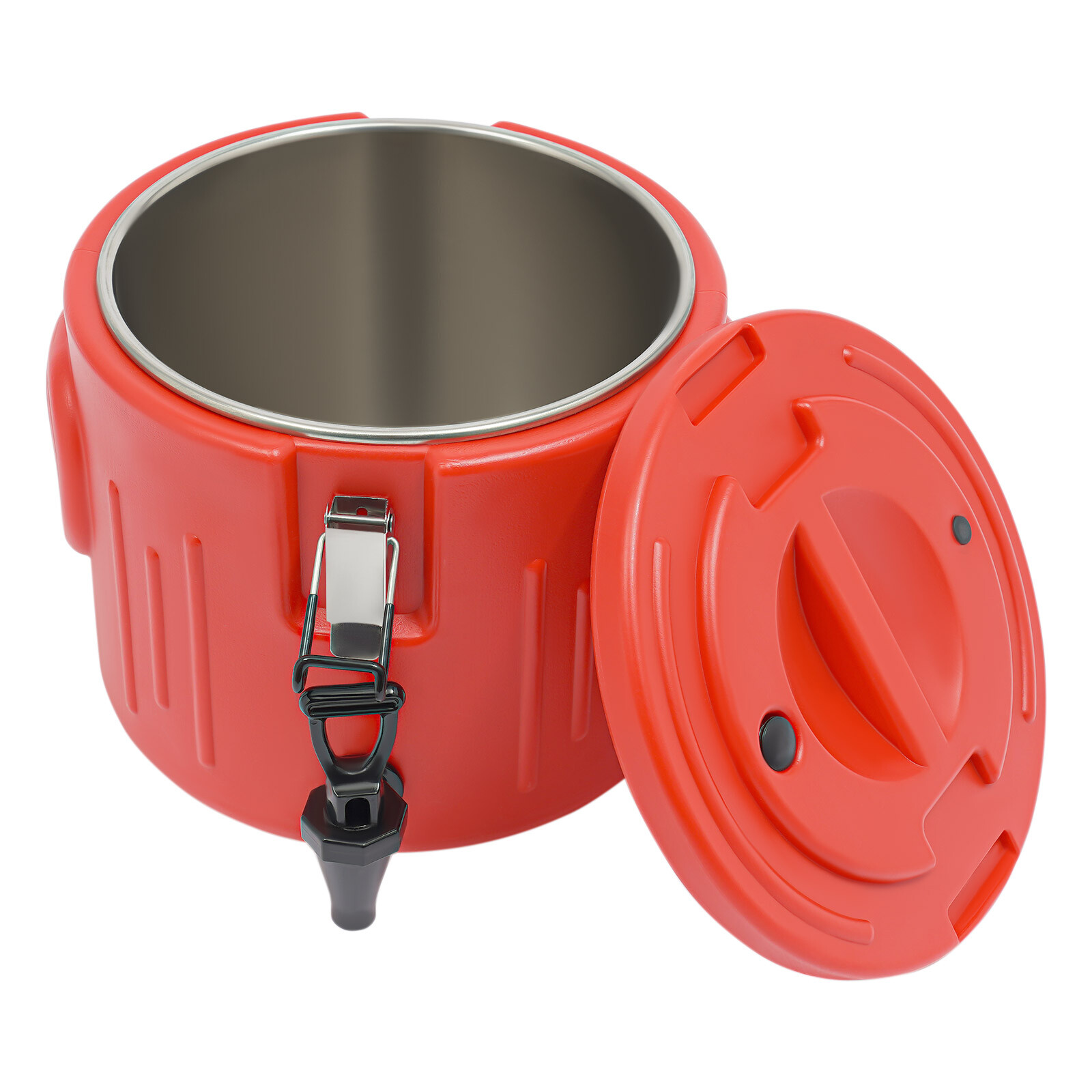 Red Insulated Beverage Containers Insulated Beverage Cooler Insulated Bucket 10L