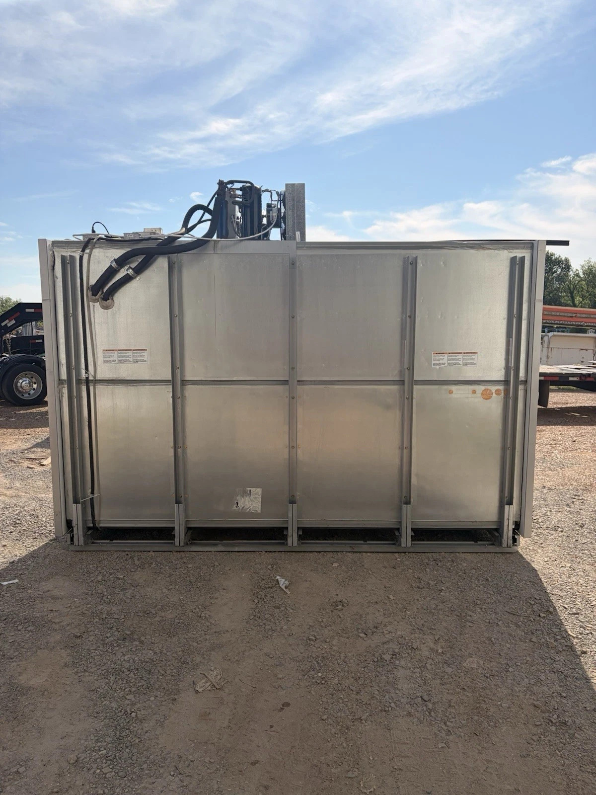 Hussmann RFL4 4 Door Glass Freezer Merchandiser Low Temp Display Case