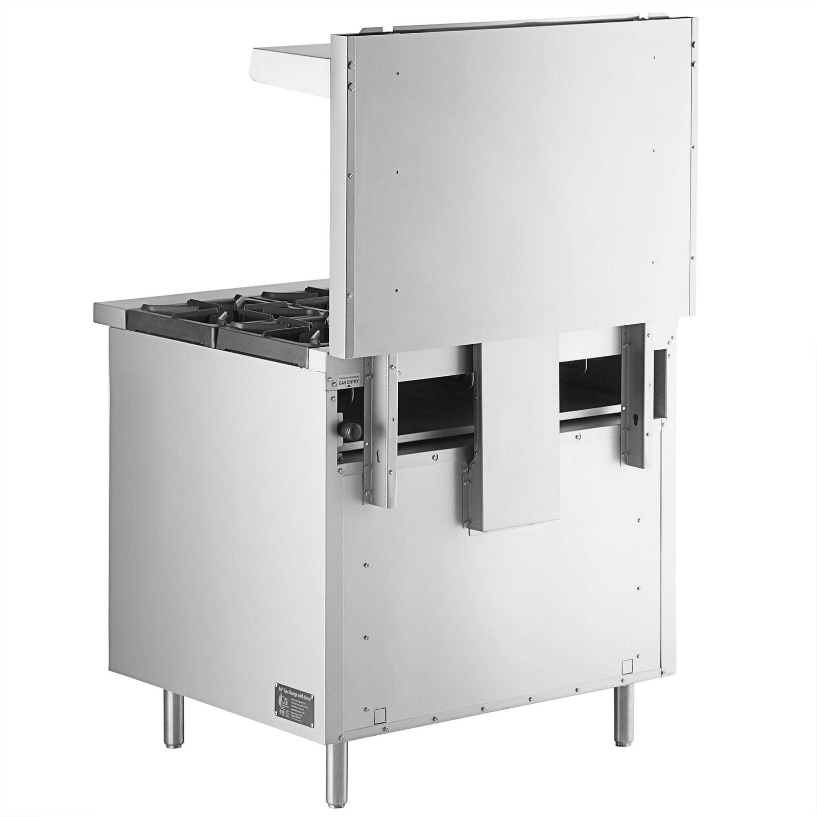 Natural Gas 6 Burner 36″ Range with Standard Oven – 210,000 BTU