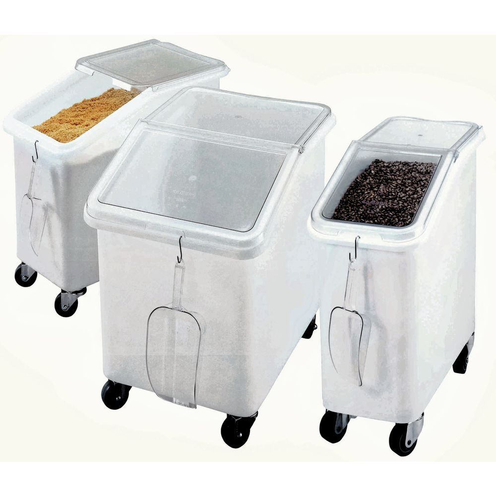 Cambro 21 gal Ingredient Bin with Slant Top