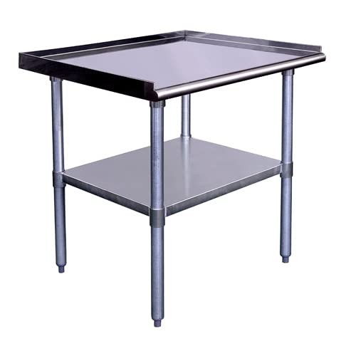 Kratos Stainless Steel Kitchen Equipment Stand 36″x30″ with Undershelf, NSF