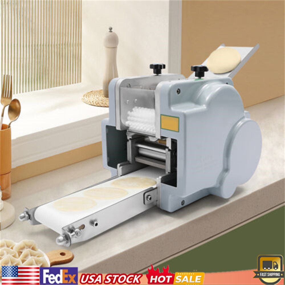 110V Dumpling Wrapper Maker Automatic Dumpling Skin Machine US Standard