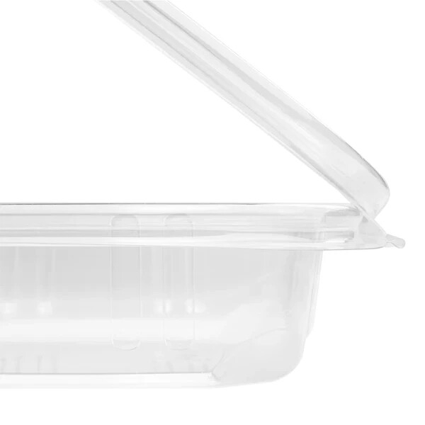 Karat 8oz PET Plastic Hinged Deli Container – 200 ct, FP-HDC8