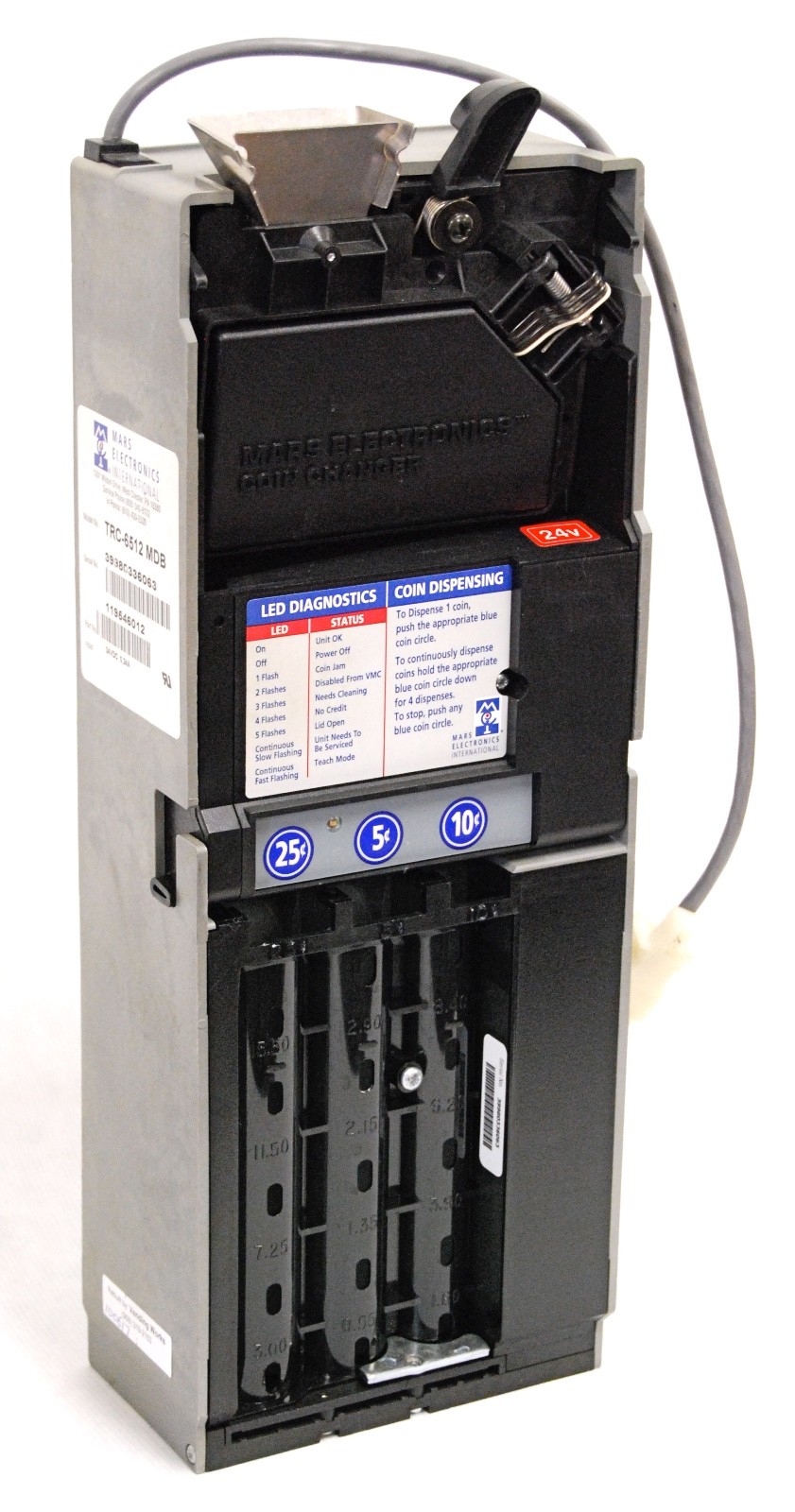 MEI Mars TRC 6512 MDB Coin Changer