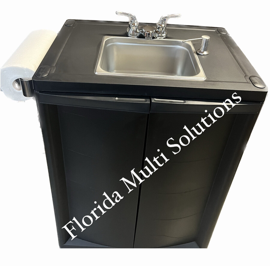 Portable Sink Hand Wash W/Hot and Cold Water – NSF Parts 110V