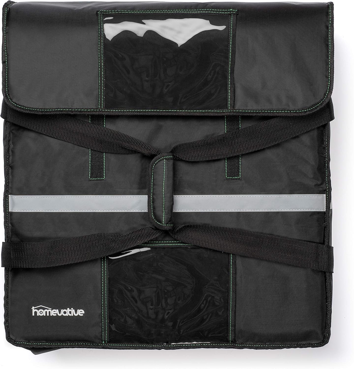 Insulated Pizza & Food Delivery Bag, fits 4 Large Pizzas or Trays, 20″ x 20″ …