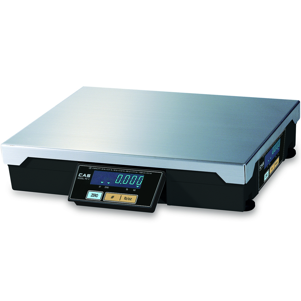 CAS PD-2Z 150 LB PD-II Series Dual Range POS Interface Scale, 150lb Capacity,