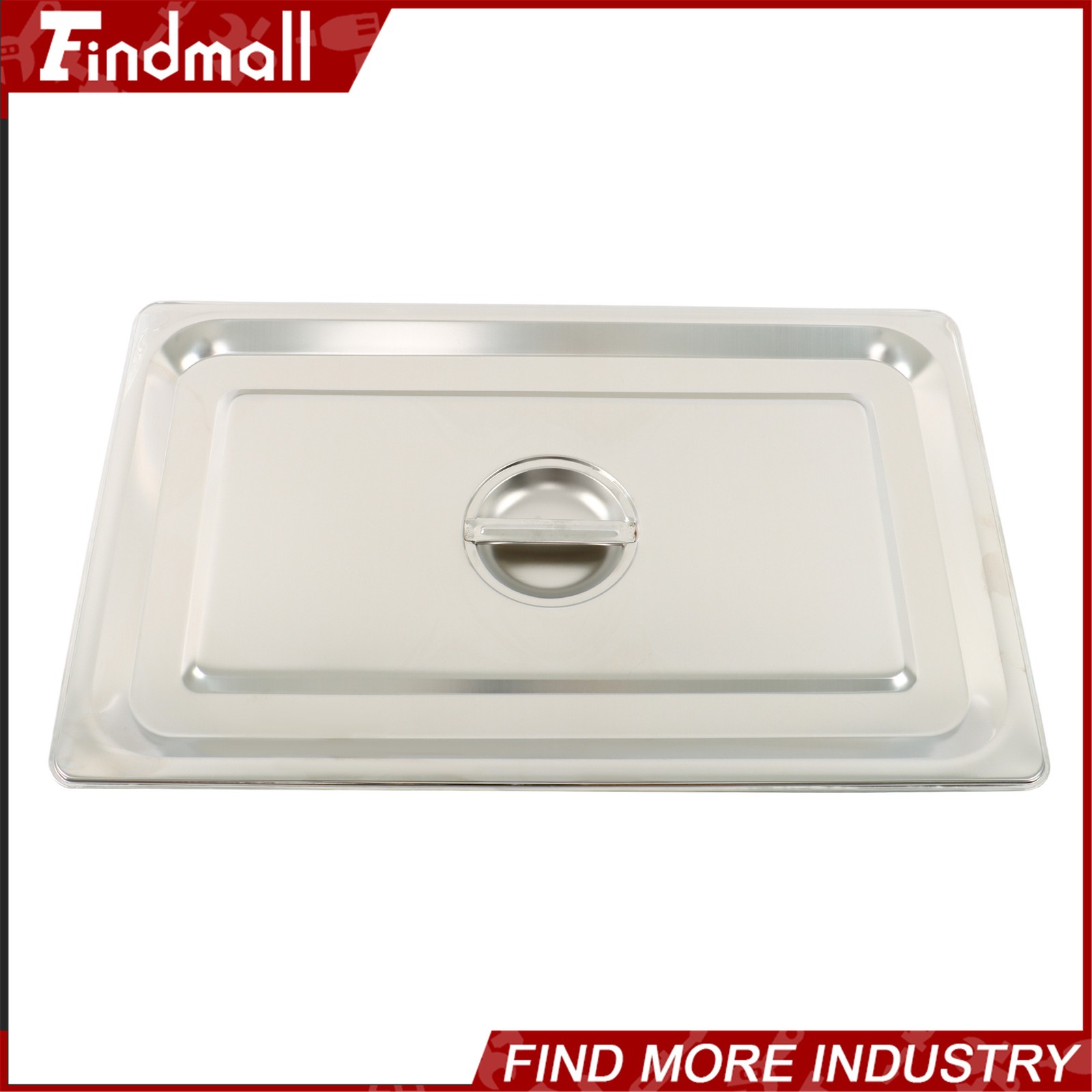 Findmall 4″ Deep Full Size Steam Table Pans w/ Lids 4 Pack Set Hotel Food Buffet
