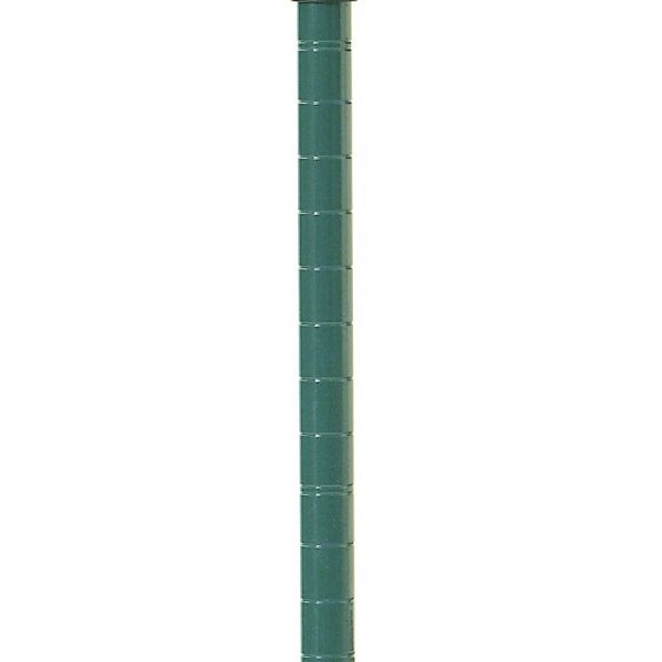 Commercial Epoxy Green Posts for Wire Shelving – Set of 4 Poles