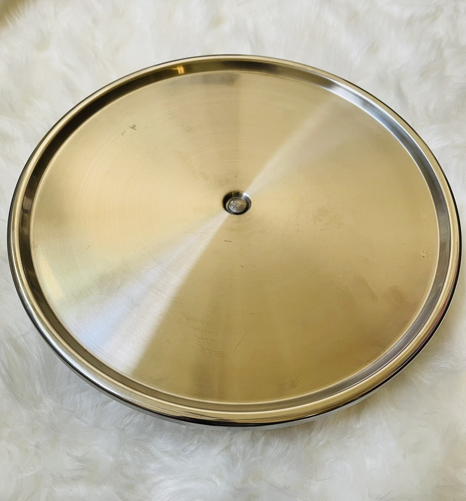 Johnson Rose Cake Stand 13 inch Stainless Steel India 4123