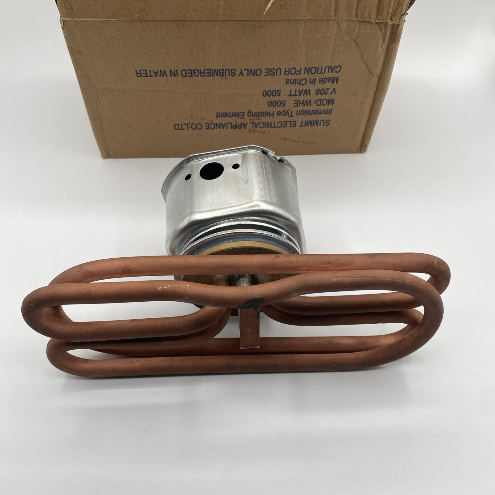Summit Commercial Steam Table Immersion Heating Element Brass 5000W Replacement