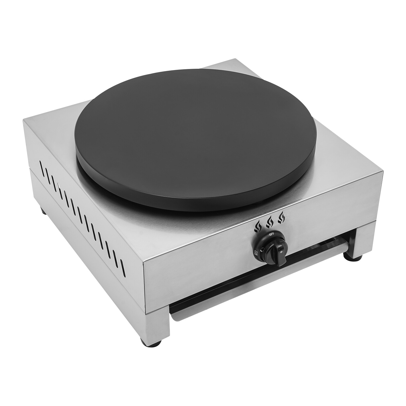 Commercial Crepe Maker Machine, Pancake Big Hotplate, Gas Pancake Cooker
