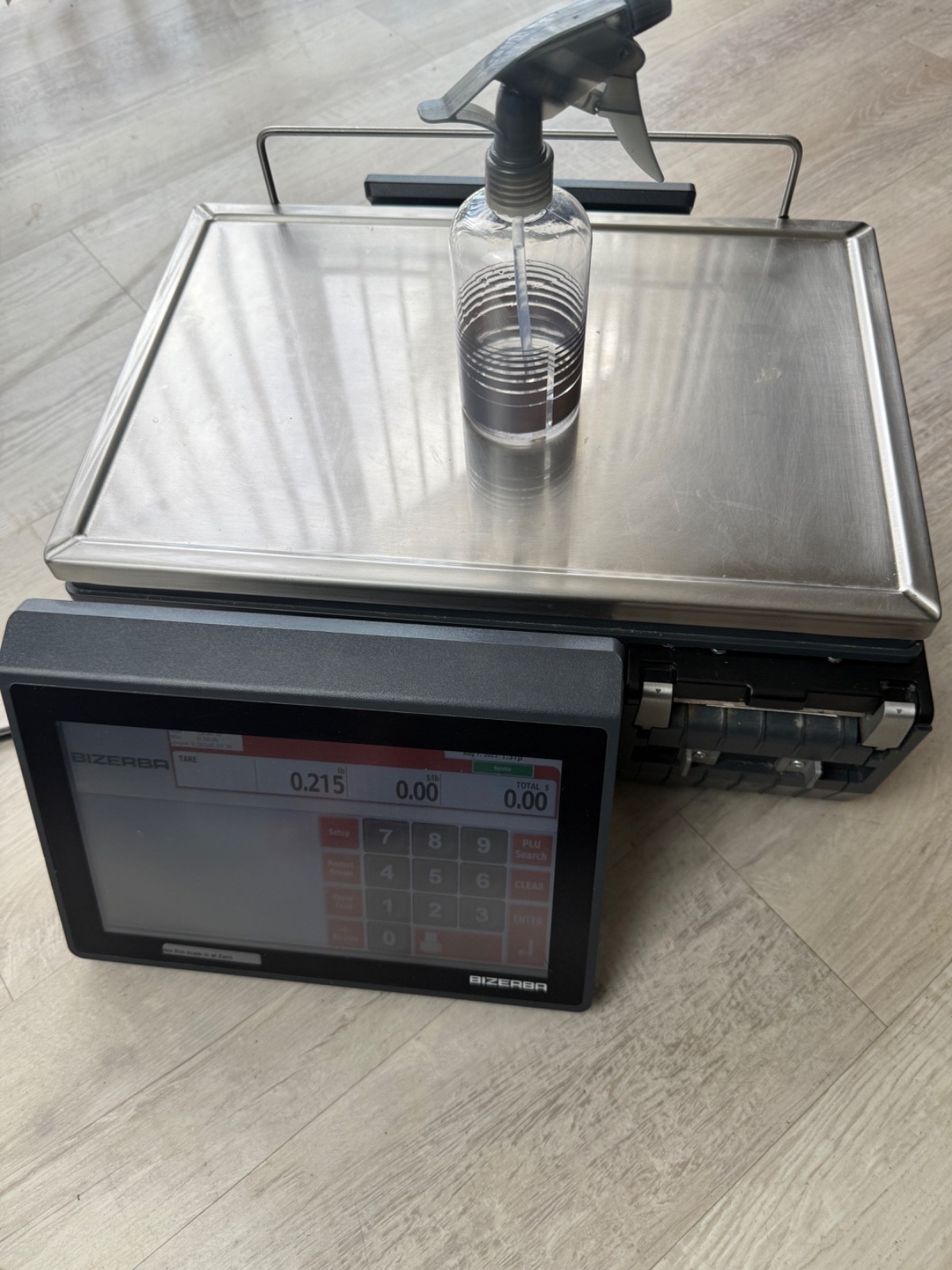 Bizerba XC 100 PRO 15-30 lb. Countertop Food Scale W/Printer – Tested & Working