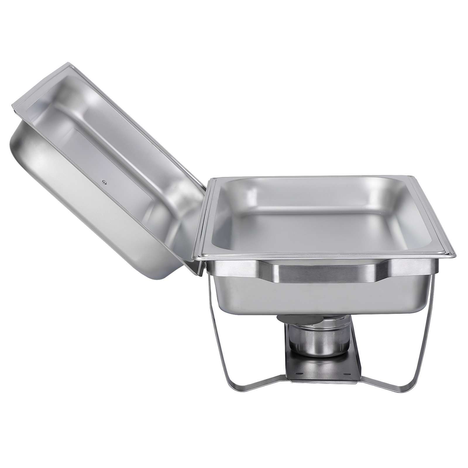 2PCS 8 QT Stainless Steel Chafing Dish Set Food Warmer Restaurant Buffet