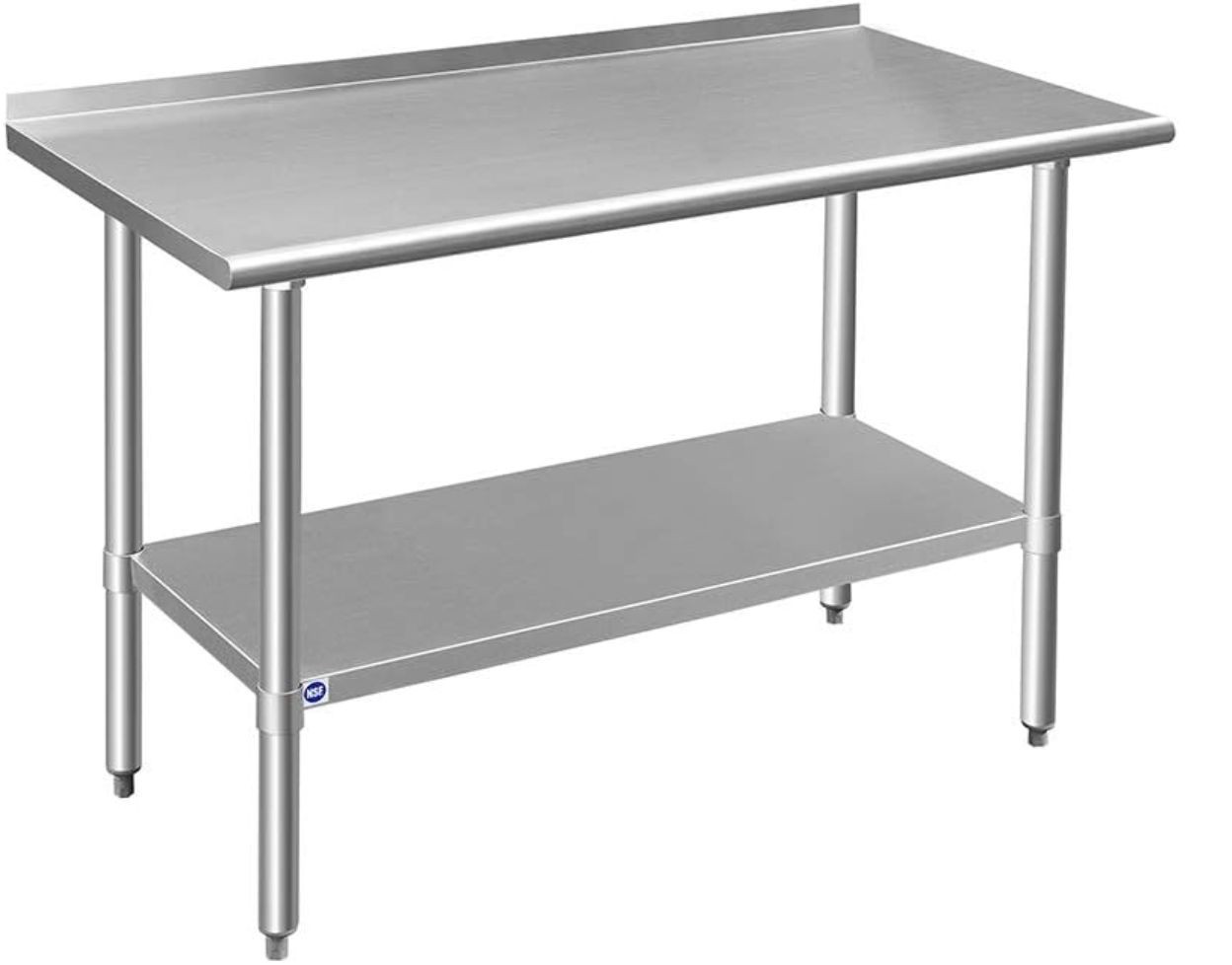 Stainless Steel Prep Table 24/36/48/60/70» NSF Commercial Kitchen Work Table