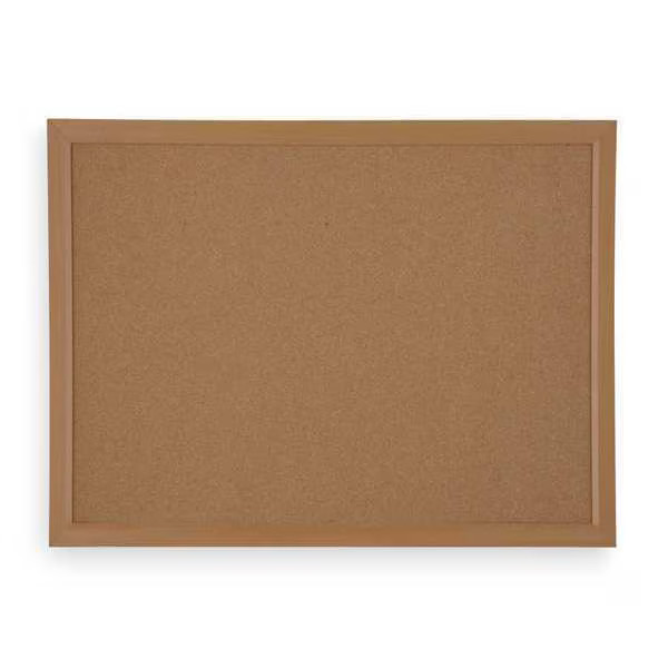 Manufacturer Varies Cork Bulletin Board 18″H x 24″W 1NUK9 Manufacturer Varies