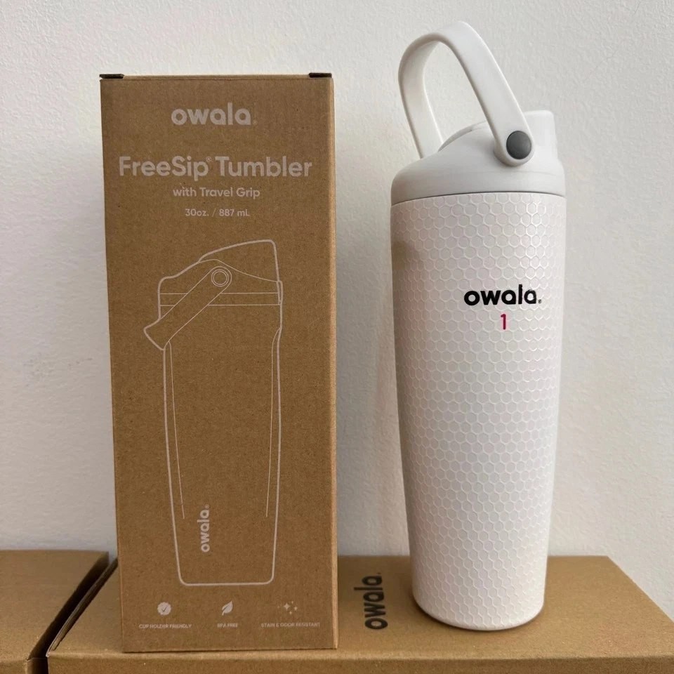 New Owala Fairways For Days FreeSip Sway Golf Water Bottle 30oz Gift