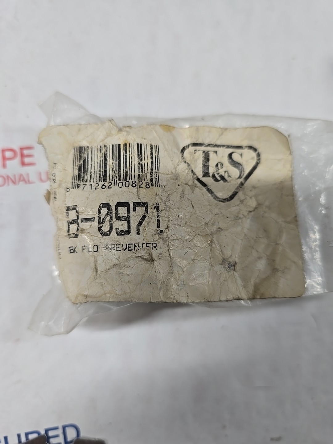 T&S Brass B-0971 Chrome Plated Atmospheric Back Flow Preventer New Sealed