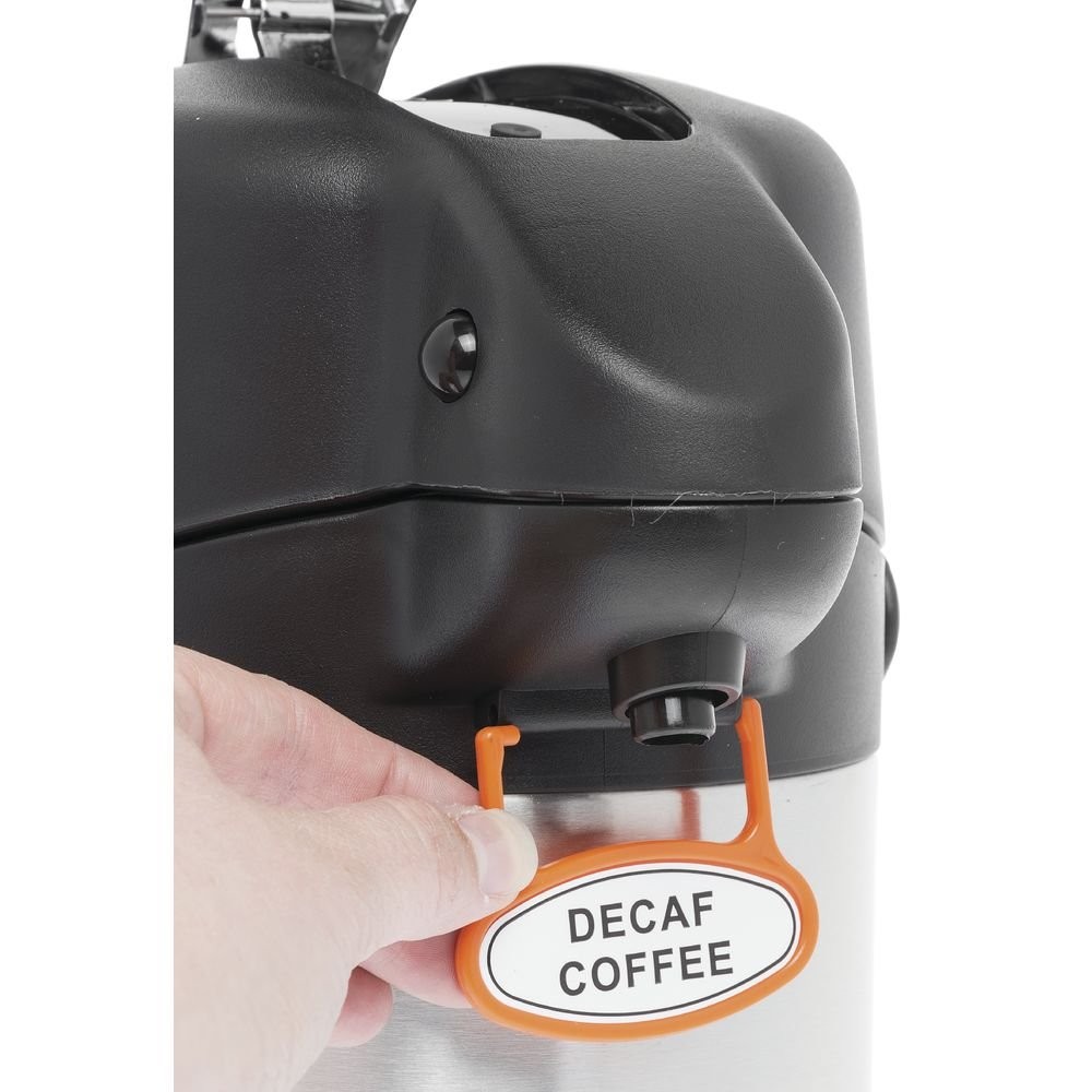 HUBERT® Airpot Coffee Dispenser with Lever Lid, Thermal 2.5 Liter