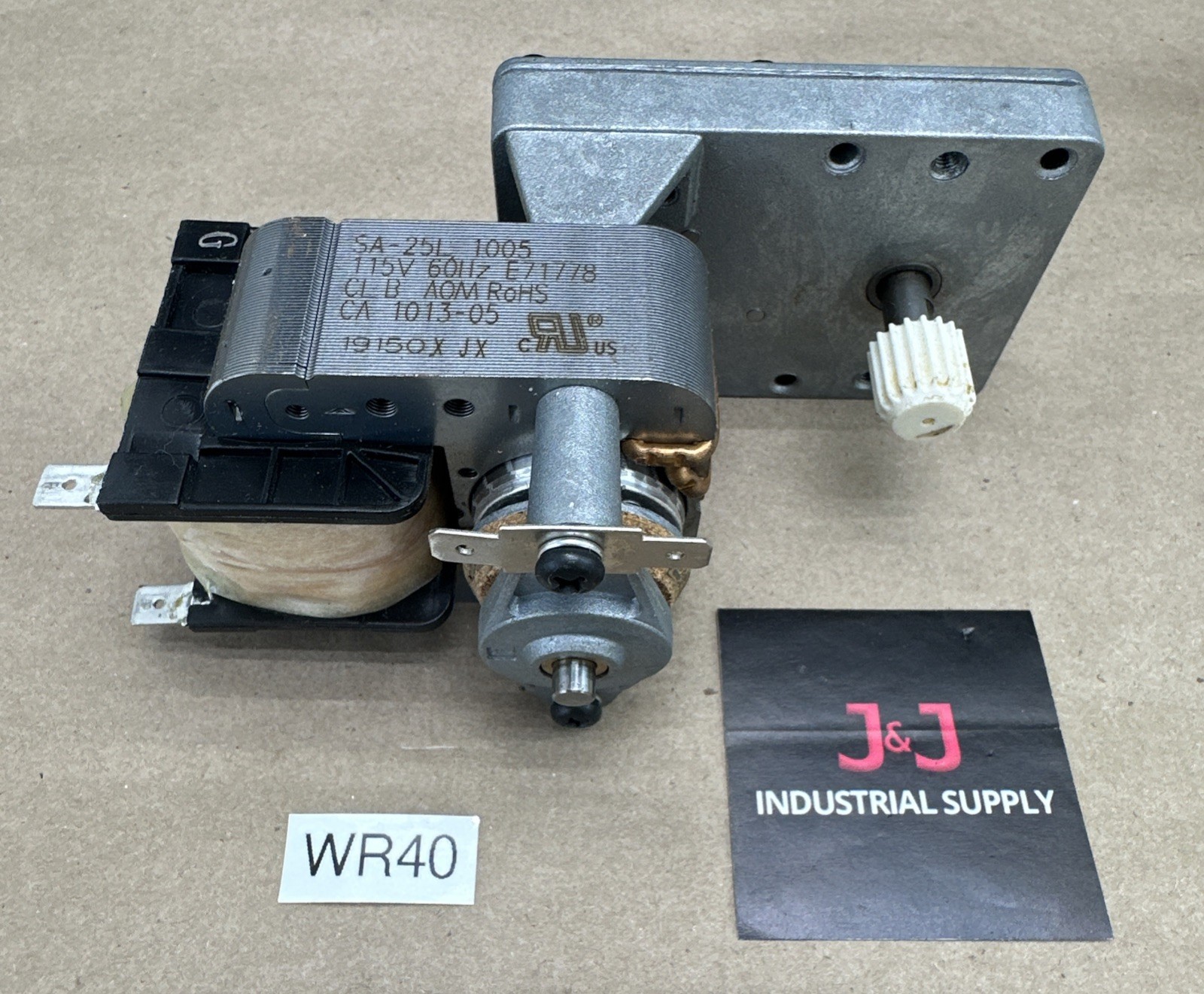 Wilbur Curtis Motor Gear Assembly With Brake CA-1013-05 115V 60Hz || NEW SURPLUS