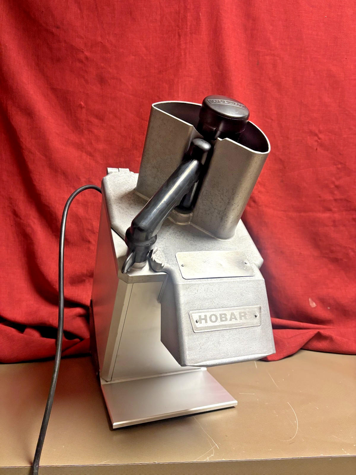 SANITIZED! Hobart FP100 Countertop Continuous-Feed Food Processor w/Blade #2324