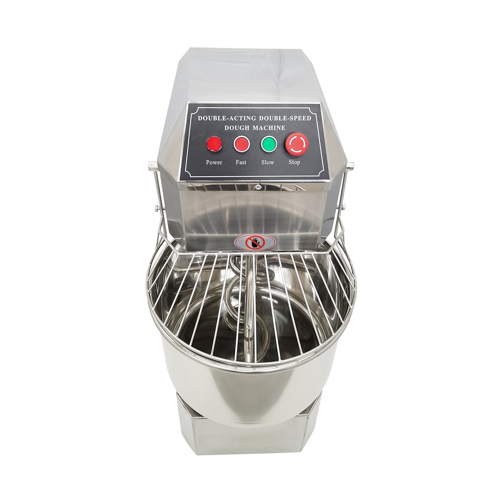 PreAsion 110V Commercial Dough Mixer 20QT Stand Spiral Flour Mixer Pizza Bakery