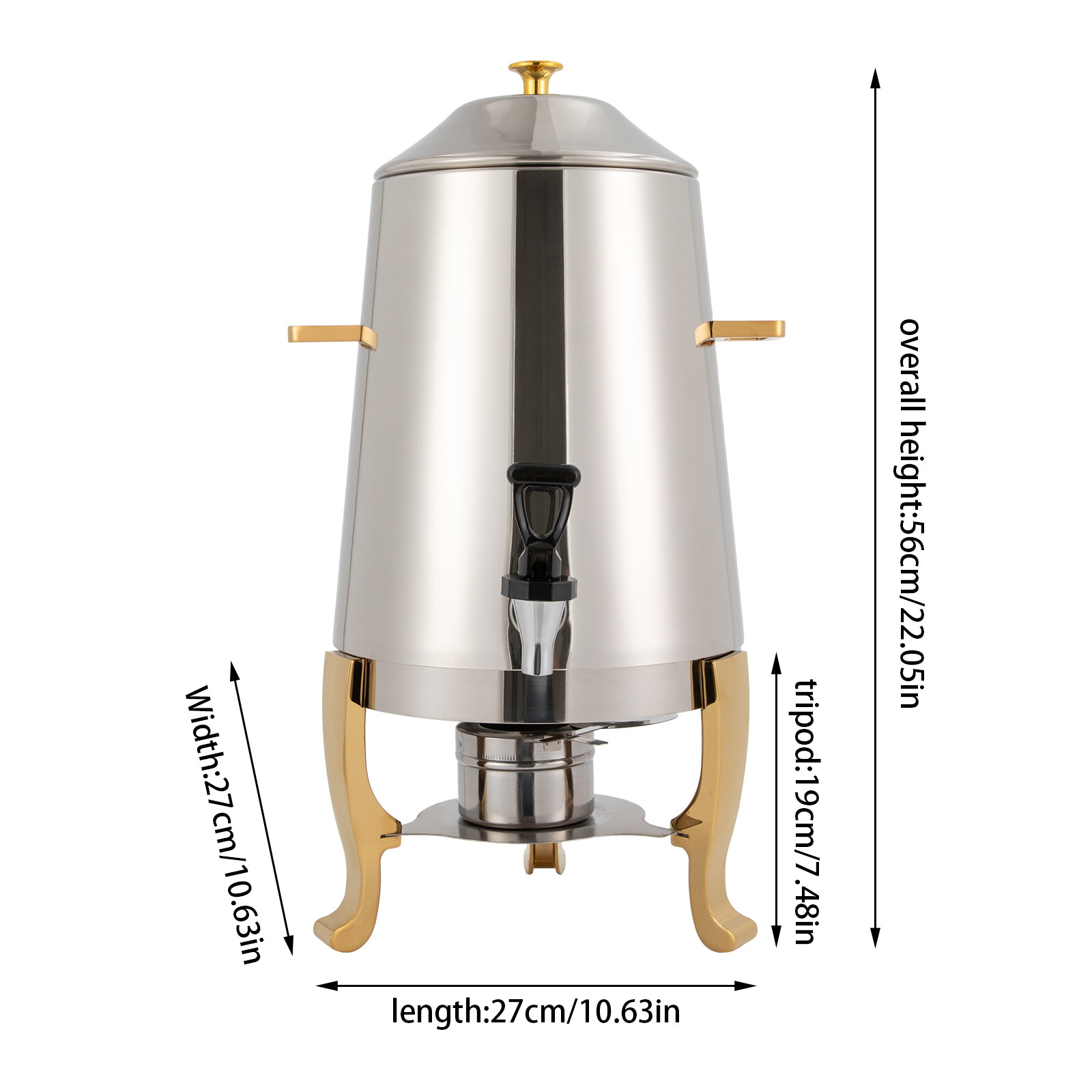 13L Hot Water Boiler Drinks Warmer Beverage Dispenser Electric keep Warming 400W