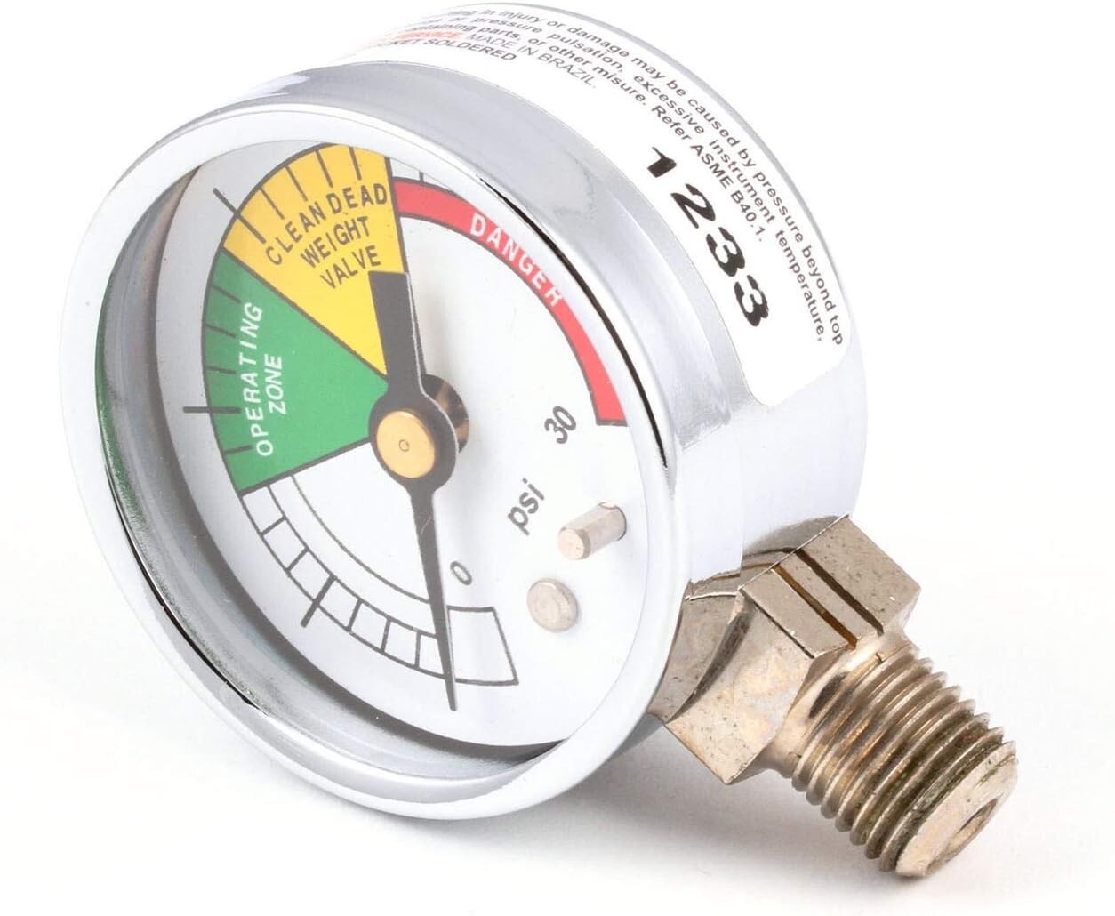 BKIG0136 Pressure Gauge 30# – New OEM – Minnesota Seller