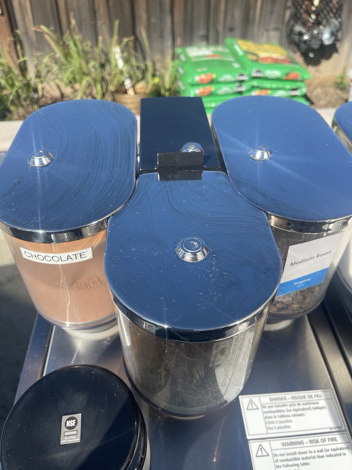 WMF 5000s+ super automatic espresso machine With Milk Fridge