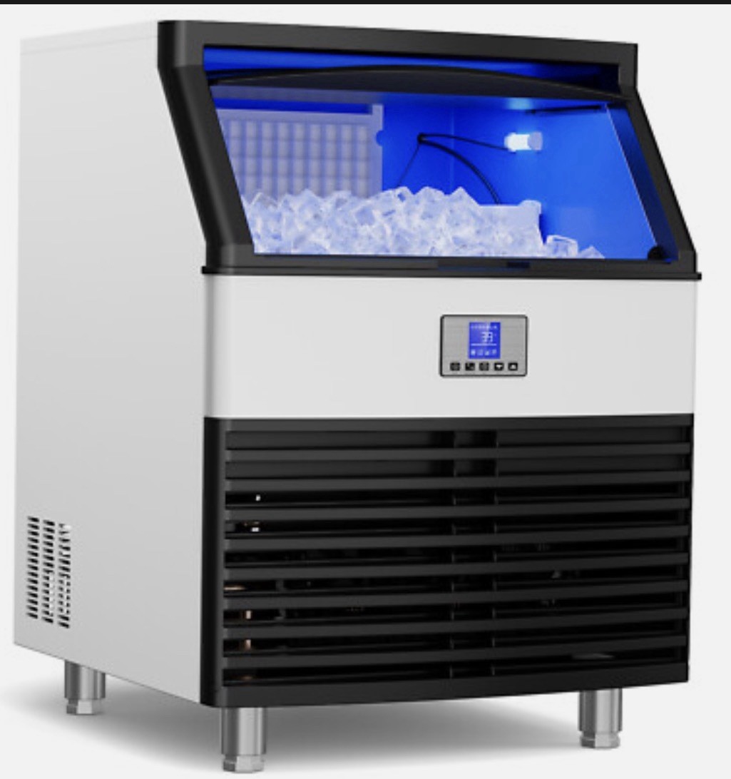 Commercial Ice Maker Machine 320lb/24H Stainless Steel Under Counter ice Machine