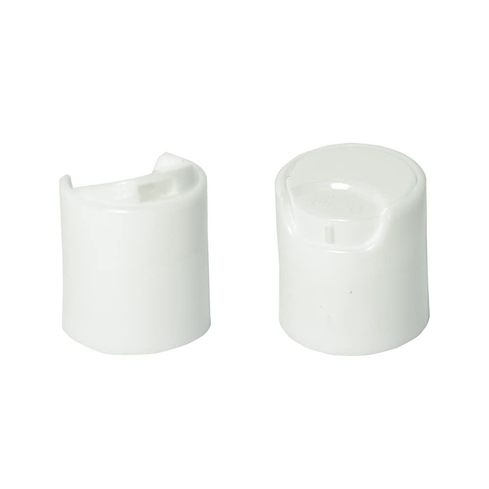 CFS Products 2oz Clear Plastic Empty Squeeze Bottles with 2 ounce, white
