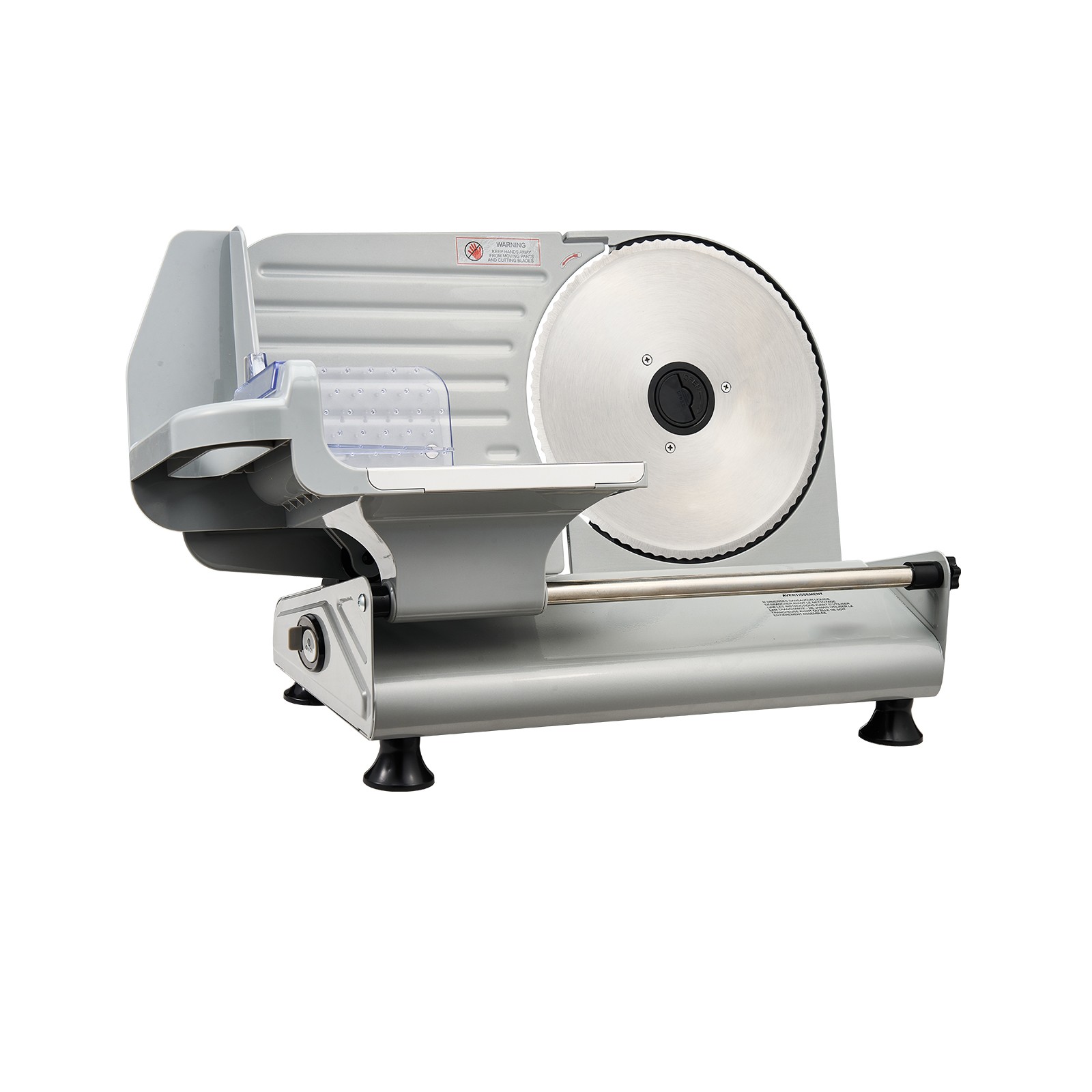 Uimoso 200W Electric Meat Slicer w/Dual 8.6″ Blades &Adjustable Thickness 0-0.6″