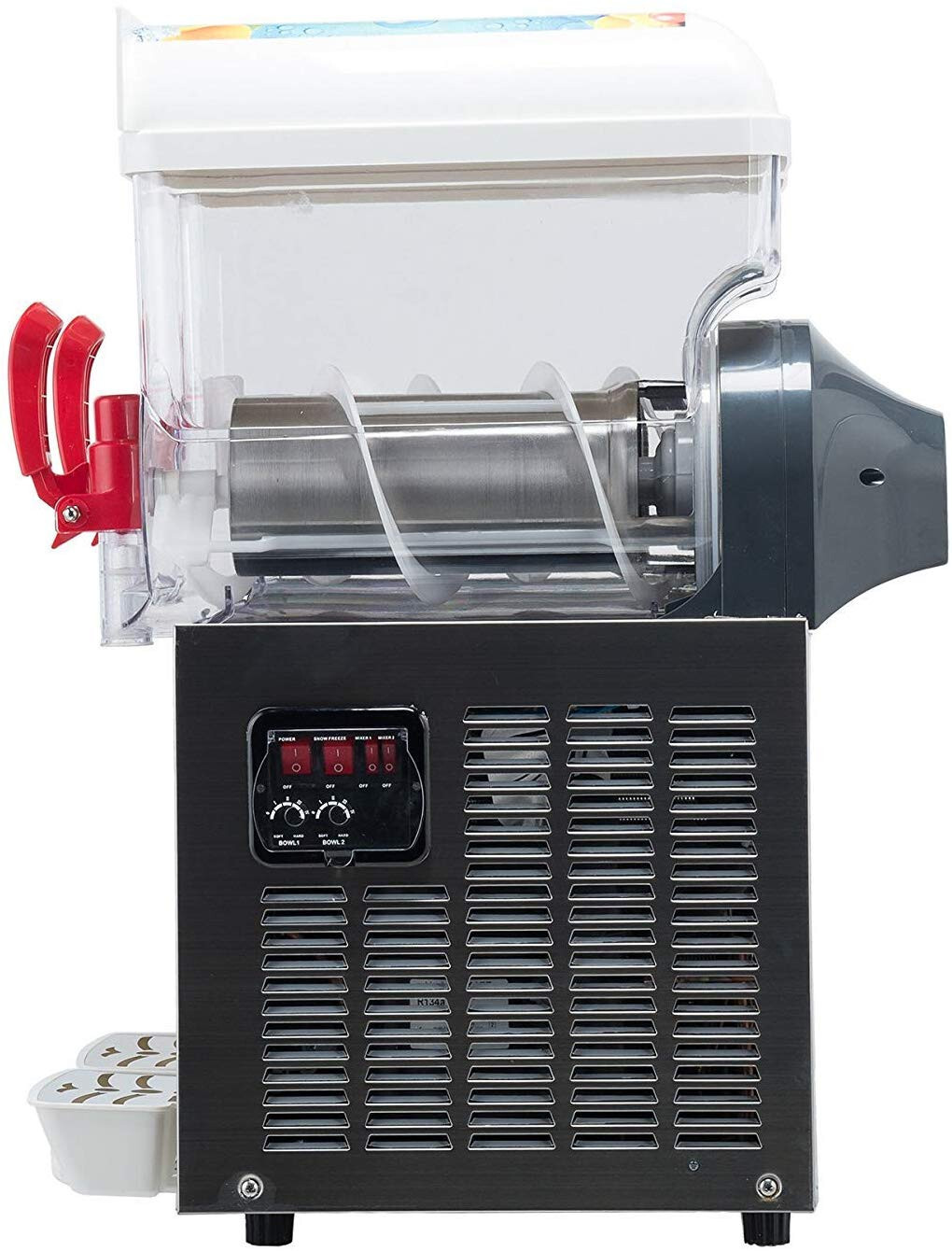 Kolice Commercial Ice Slush Machine Margarita Smoothie Frozen Drink slushie 2X15