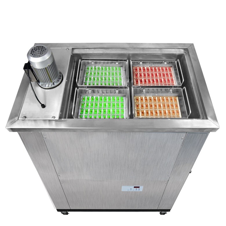 Kolice commercial 4 mold sets ice popsicle machine,ice lollipop machine 110V60HZ