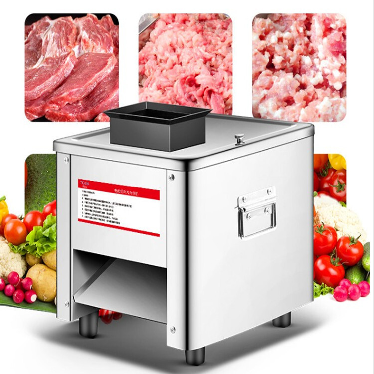 850W 110V Commercial Electric Meat Cutting Machine Stainless Steel Slicer150Kg/H