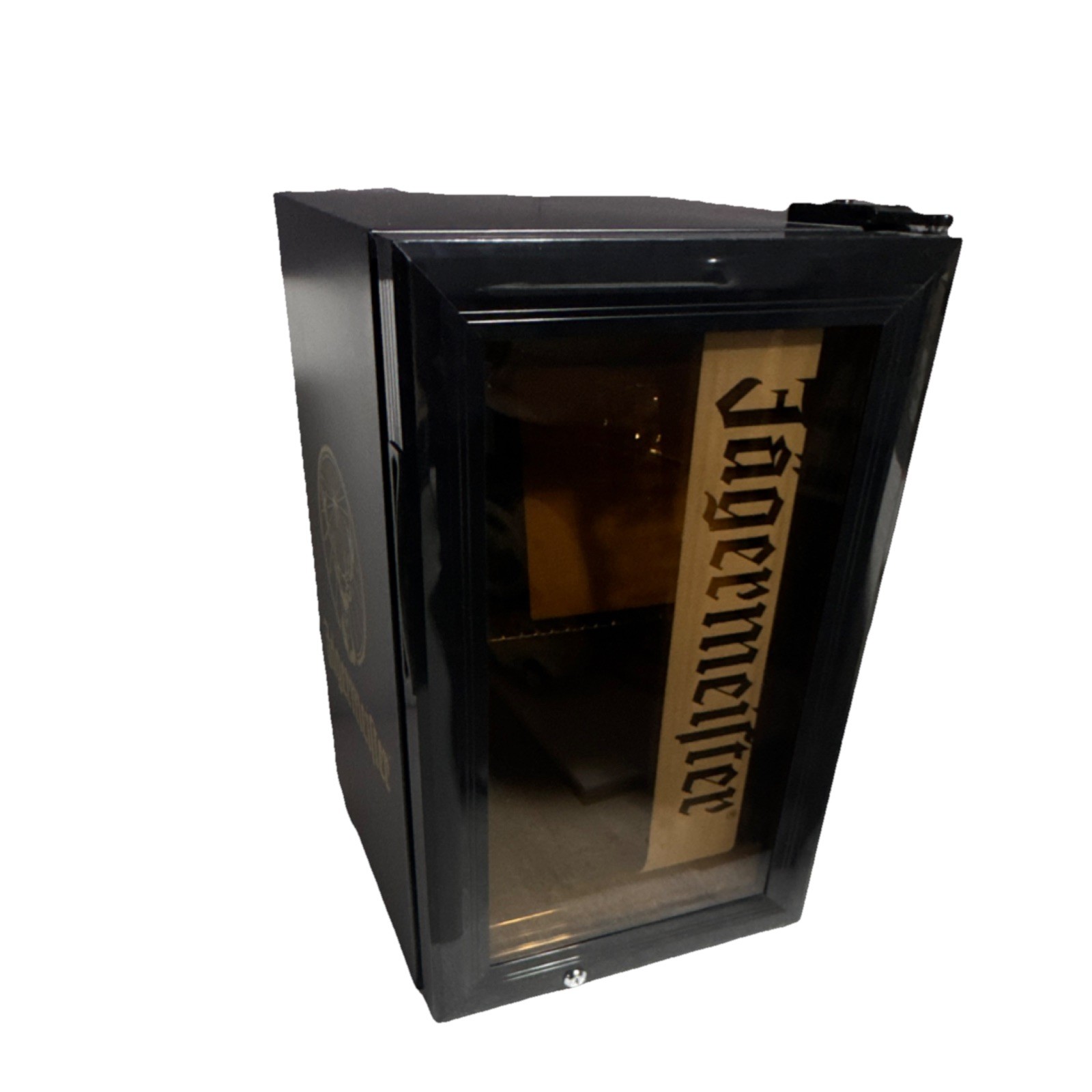 Jägermeister SD36 Glass Door Merchandising Refrigerator Black Display Cooler