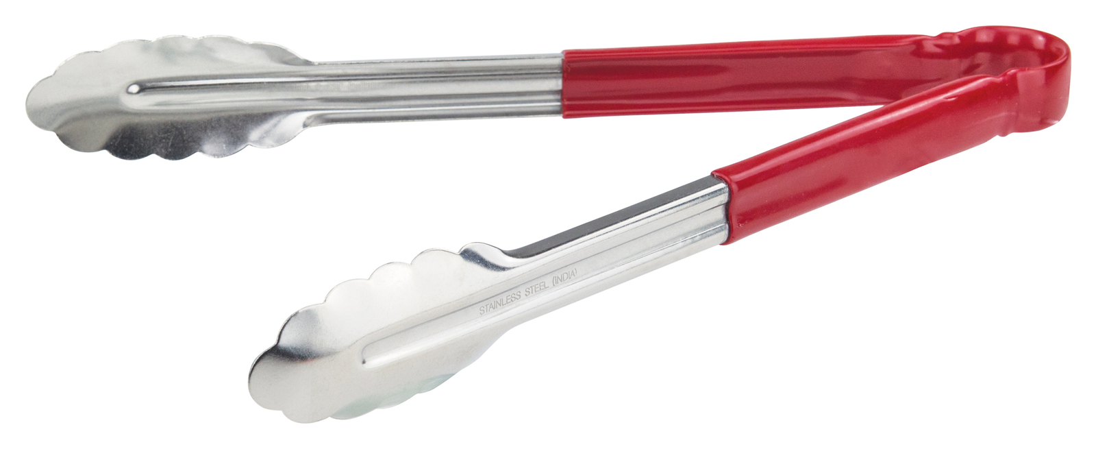 12″ S/S Utility Tong, PP Hdl, Red (12 Each)